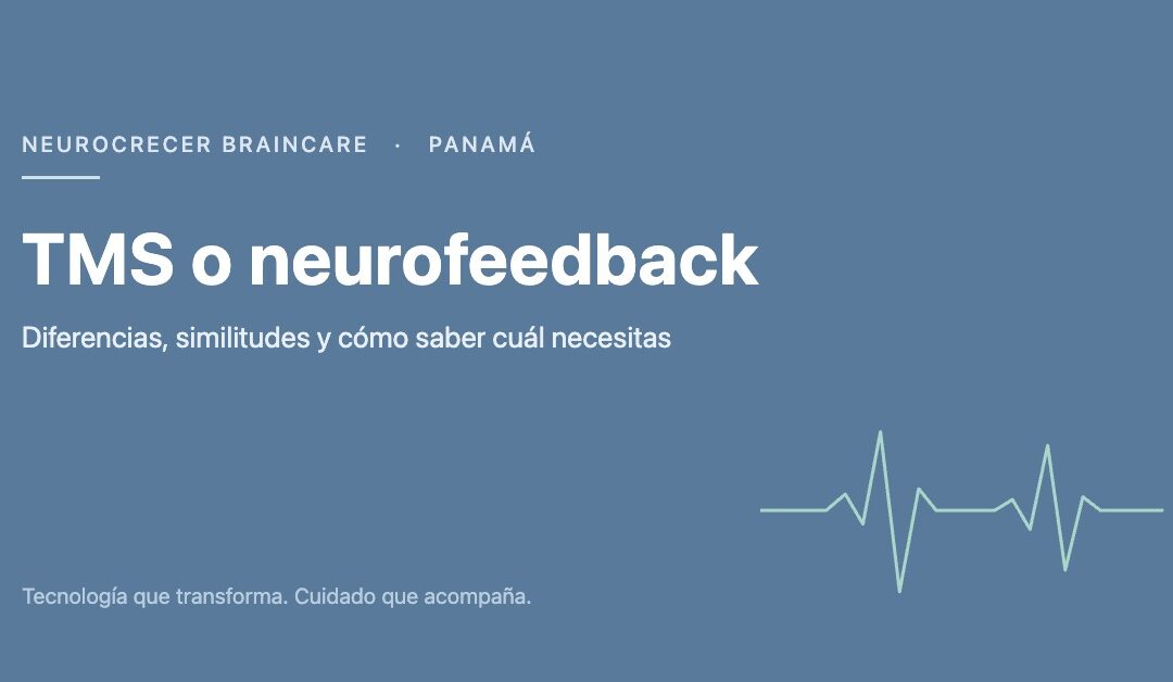 Diferencias entre TMS y neurofeedback